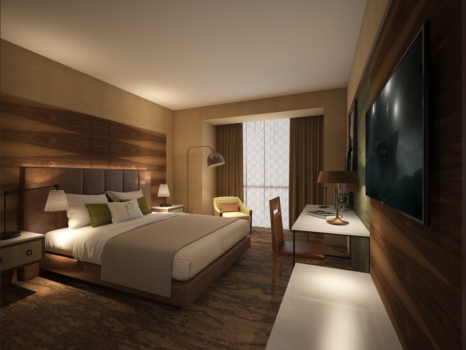 The Porter Portland, Curio Collection by Hilton Room Type - 1 KING BED HEARING ACCESS