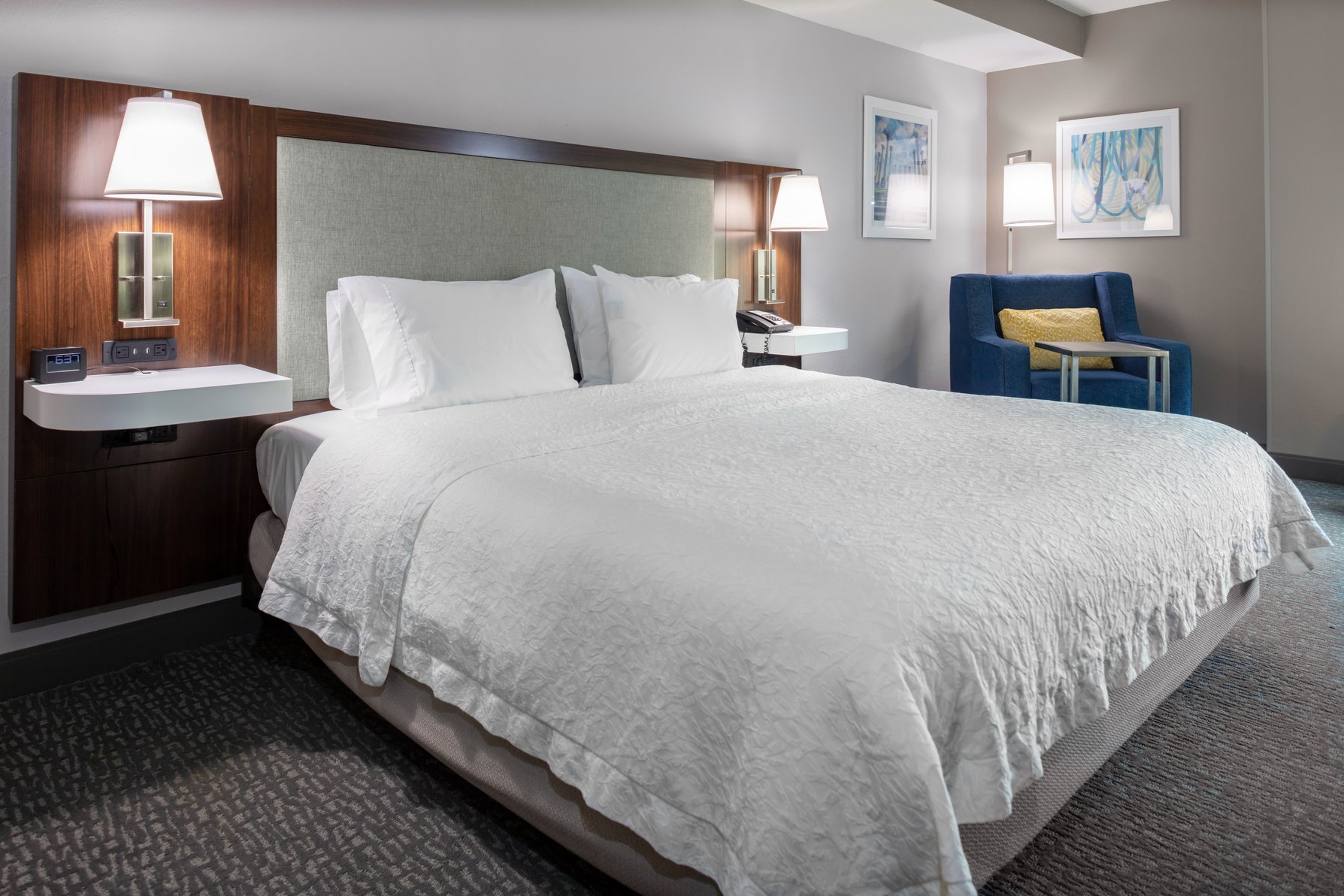Hampton Inn & Suites by Hilton Reagan National Airport Room Type - 1 KING ACC TUB STUDIO