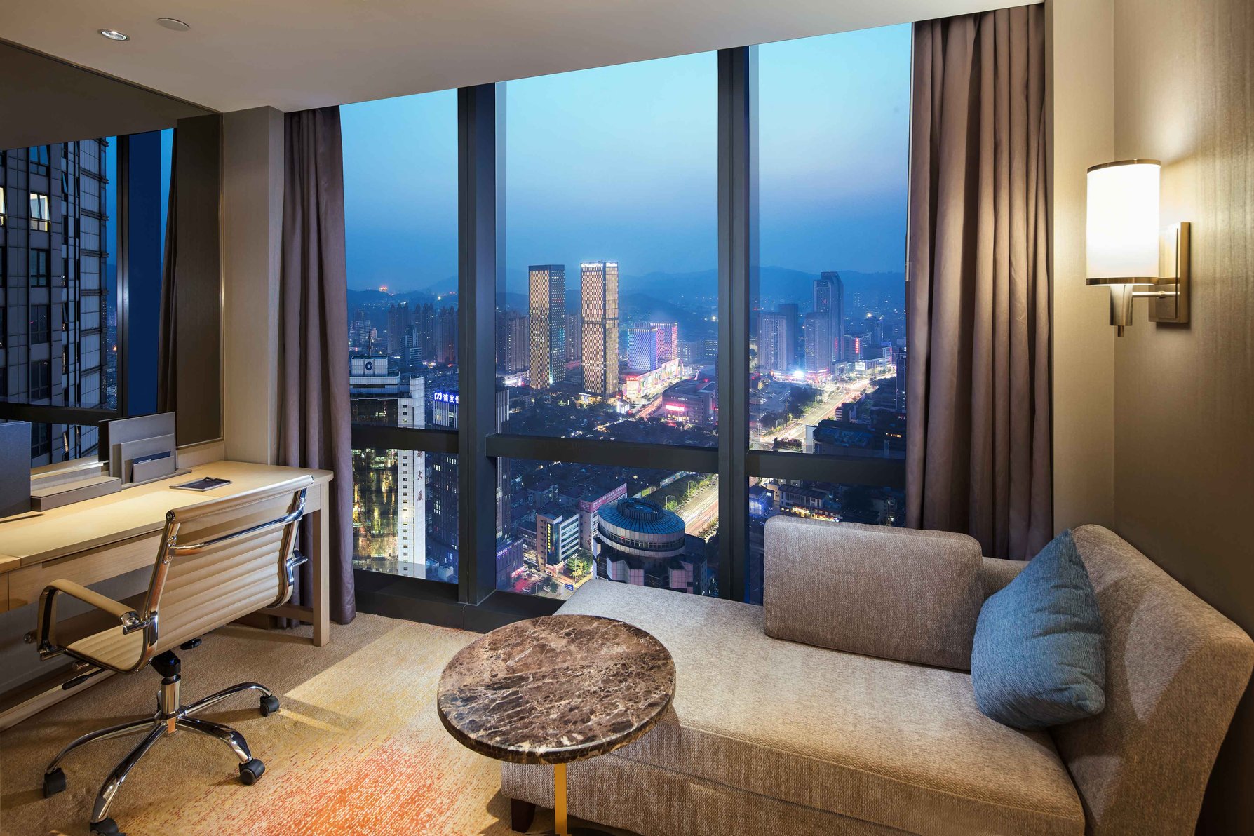 Hilton Yantai Room Type - TWO DOUBLE GUEST ROOM