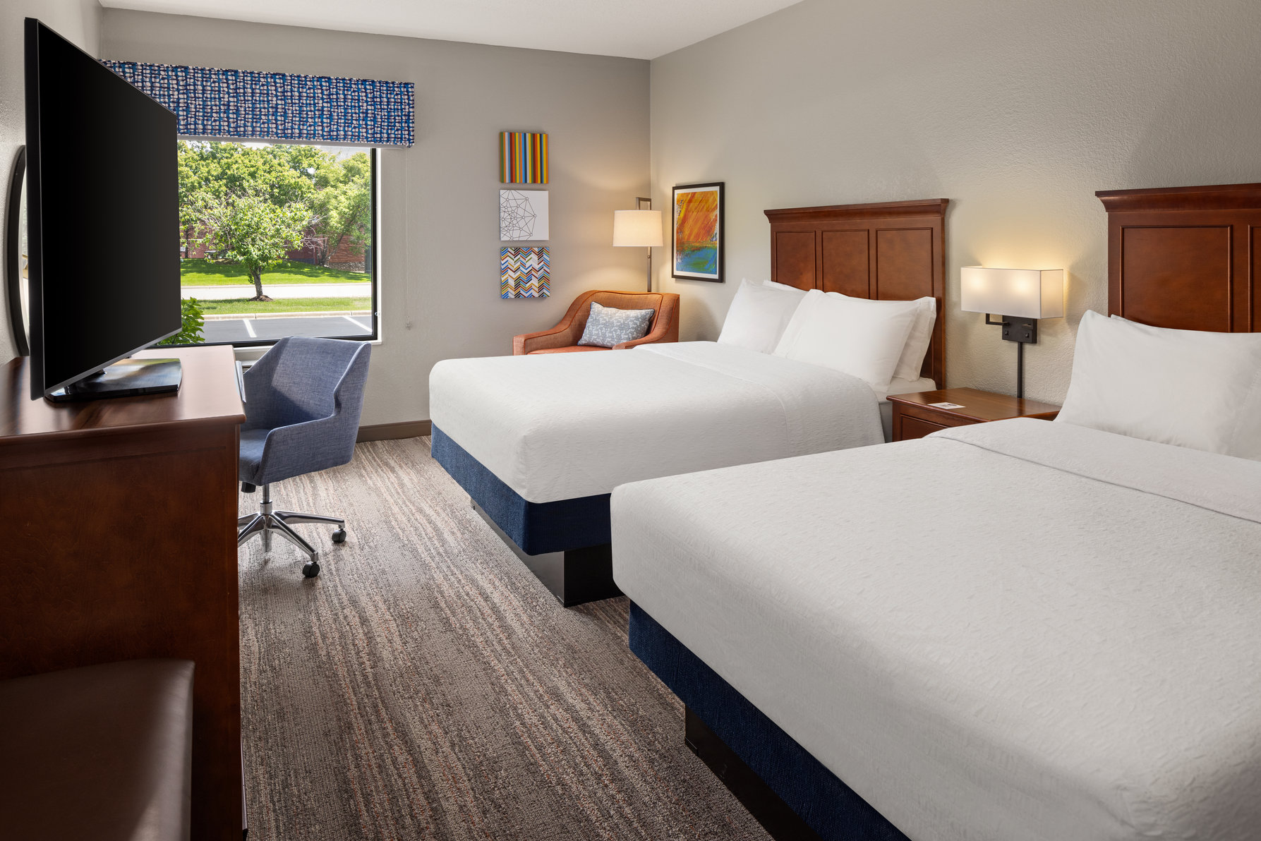 Hampton Inn by Hilton Minneapolis NW Maple Grove Room Type - 2 QUEEN HEARING ACC NOSMOK