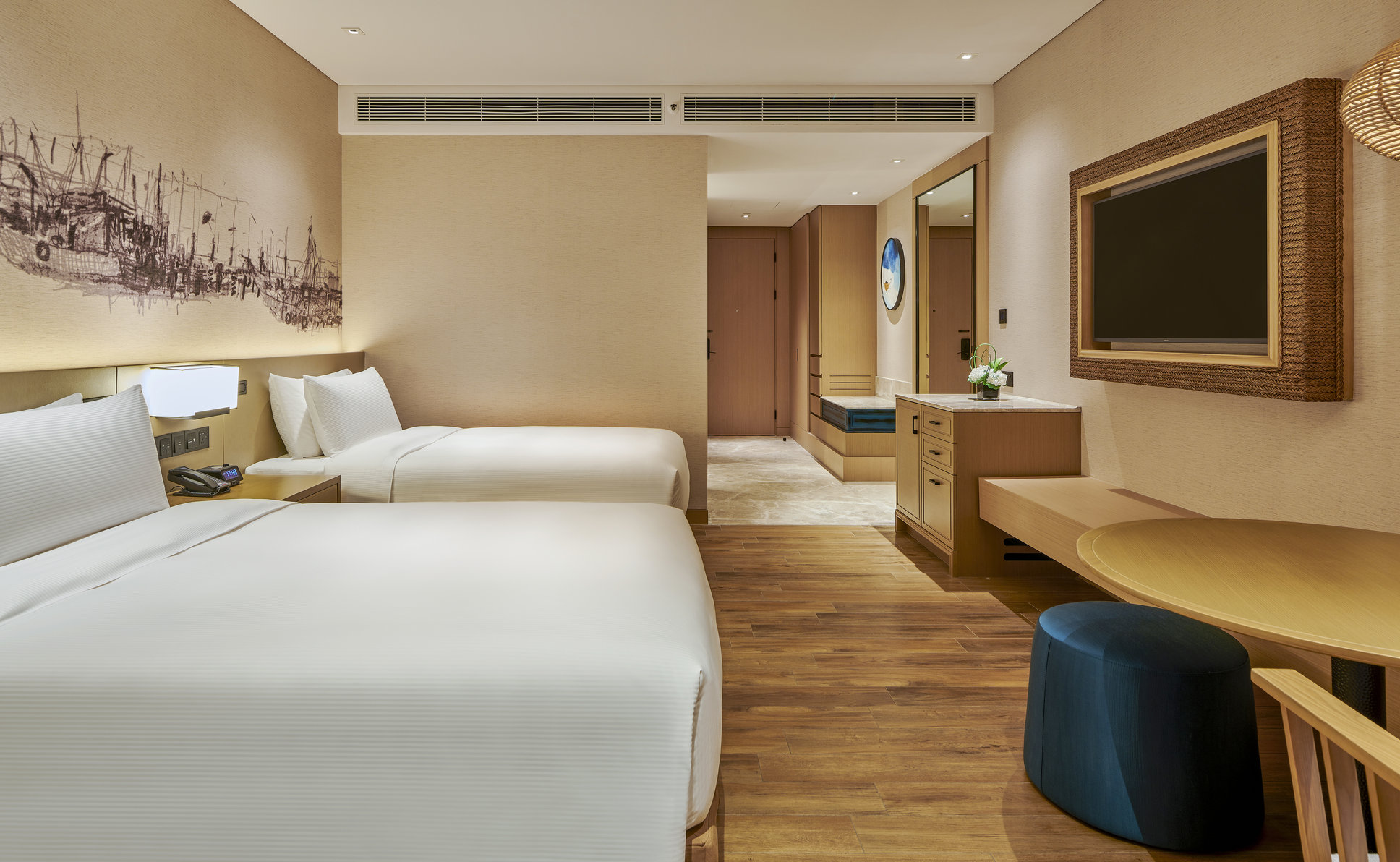 DoubleTree by Hilton Shanwei Room Type - PREMIUM TWIN ROOM