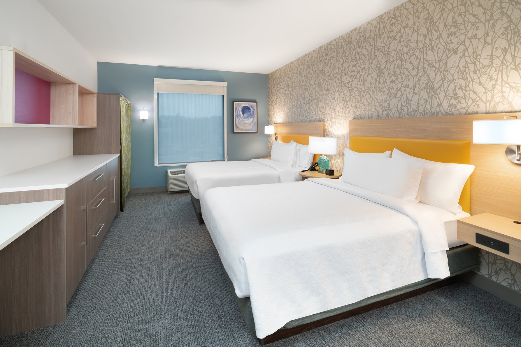 Home2 Suites by Hilton Brunswick, GA Room Type - 2QN MOB HR ACC TUB STUDIO