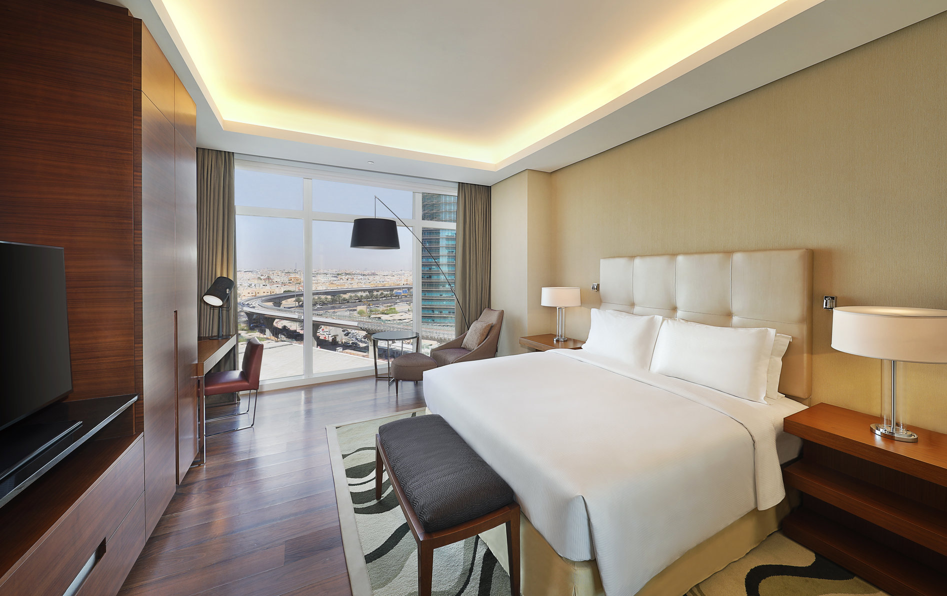 Hilton Riyadh Hotel & Residences Room Type - KING DLX ACC ONE BEDRM APP