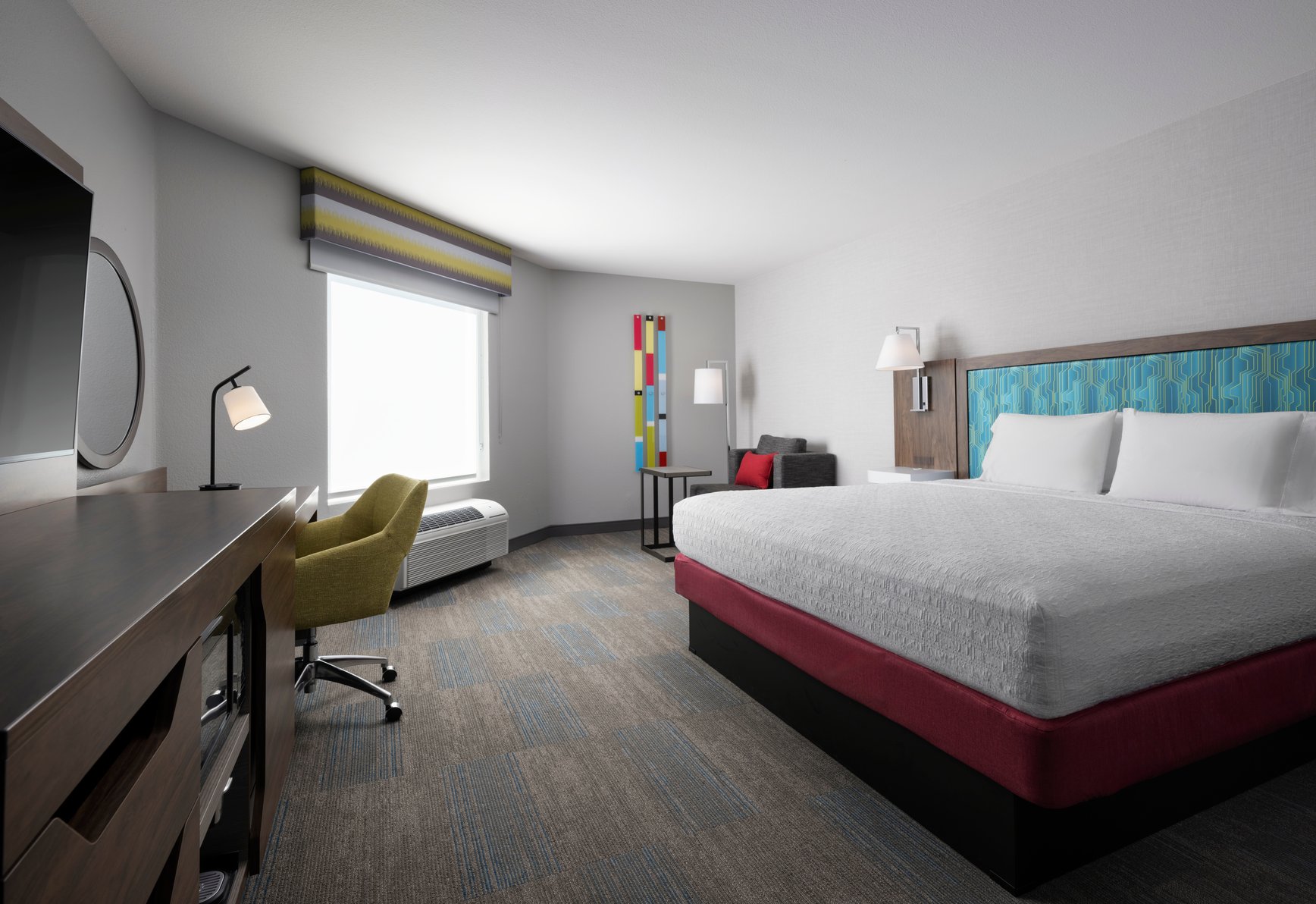 Hampton Inn San Diego Del Mar Room Type - 1 KNG ACC ROLLIN SHWR NS
