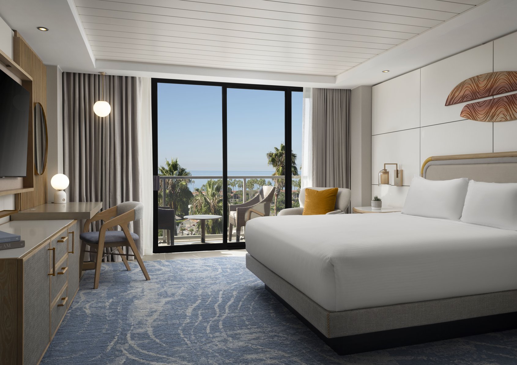 Hotel La Jolla, Curio Collection by Hilton Room Type - 1 KING OCEANVW HEARING ACC