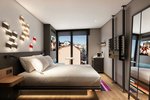 Aloft Room, Guest room, 1 King, City view, High floor