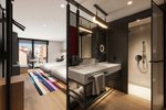 Aloft Room, Guest room, 2 Twin, City view, High floor