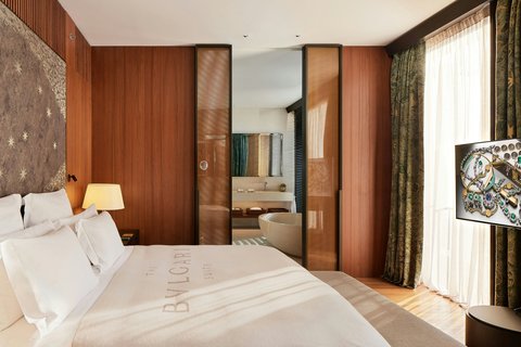 Bulgari Suite bedroom