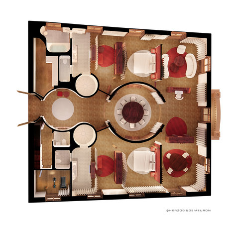 Suite Des Rois Grundriss