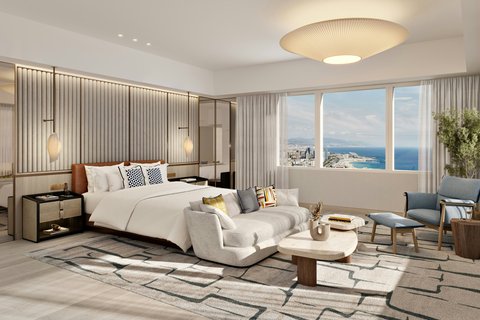 The arts suite bedroom