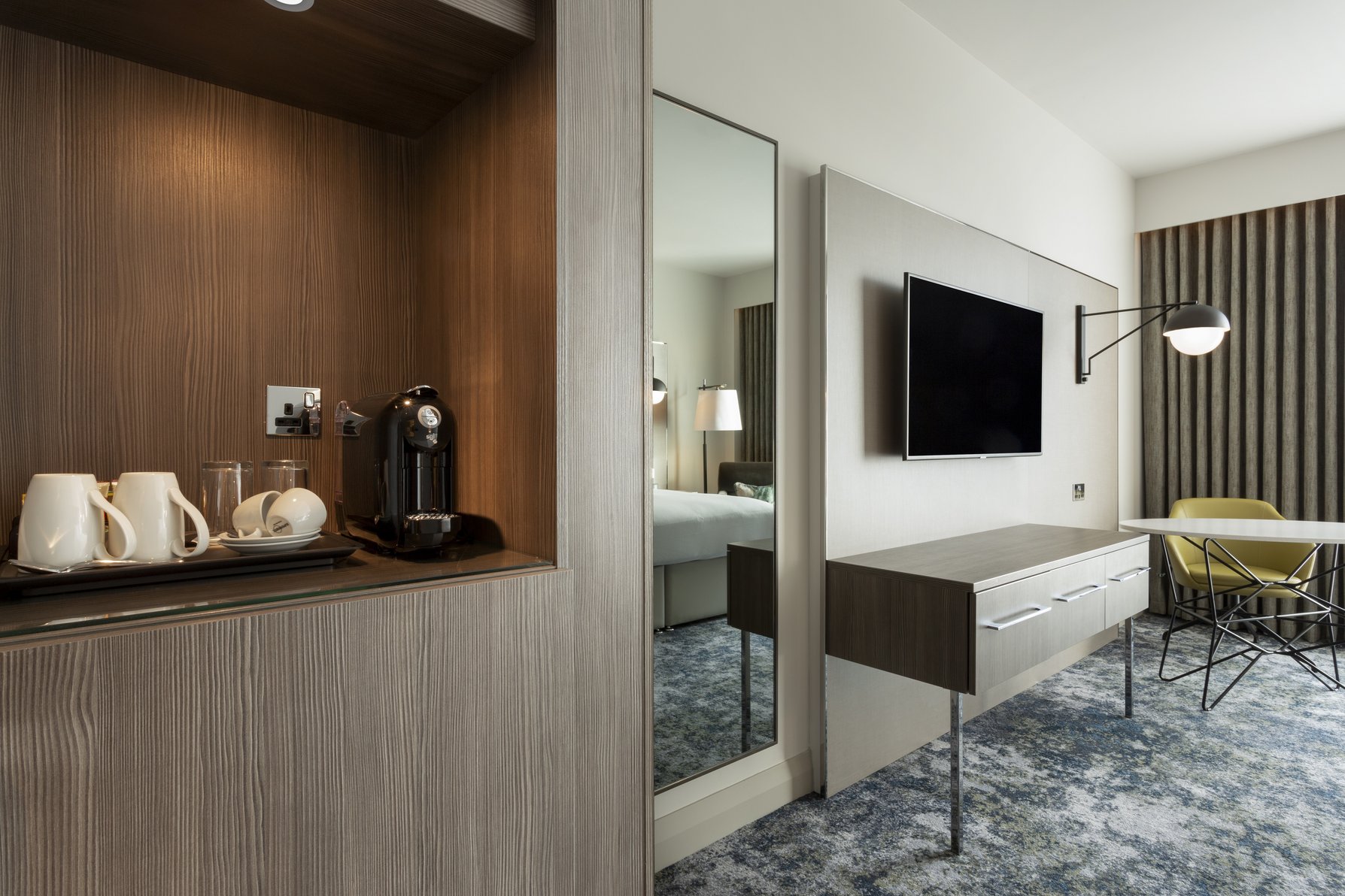 Hilton Aberdeen TECA Room Type - KING JUNIOR SUITE
