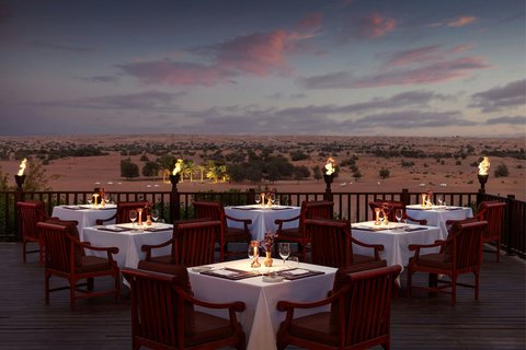 Al Diwaan Restaurant Exterior Shot with Oryx