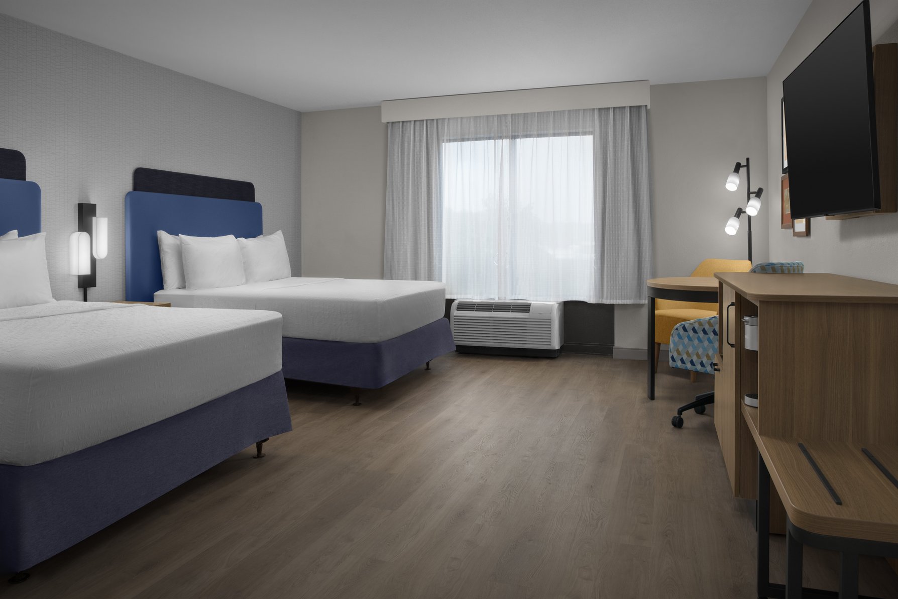 Hampton Inn by Hilton Lenoir City Room Type - 2DBL MOB HEAR ACC W TUB NS