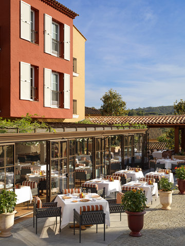 Restaurant IL Giardino Hotel Byblos Saint Tropez Stephan Julliard