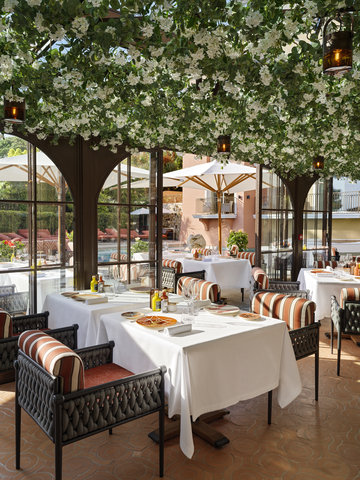 Restaurant IL Giardino Hotel Byblos Saint Tropez Stephan Julliard