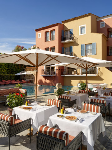 Restaurant IL Giardino Hotel Byblos Saint Tropez Stephan Julliard