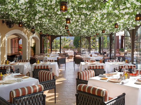 Restaurant IL Giardino Hotel Byblos Saint Tropez Stephan Julliard