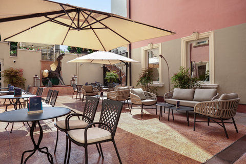 Terrasse f&uuml;r G&auml;ste