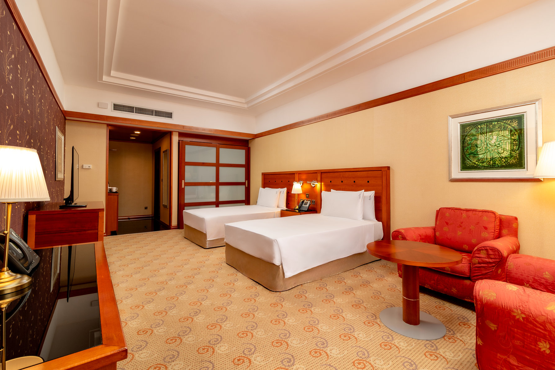 Holiday Inn KUWAIT SALMIYA Room Type - 2 Twin Premium Pool View Lounge Access