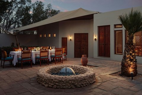 Emirates Villa Courtyard