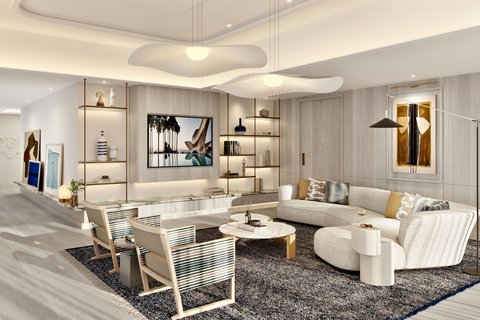 The Mediterranean suite living room