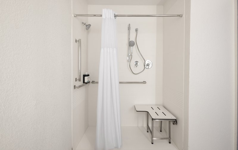 1 King Standard Mobility Accessible Shower