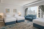 Tower Family Room, Larger Guest room, 2 Twin, Partial sea view