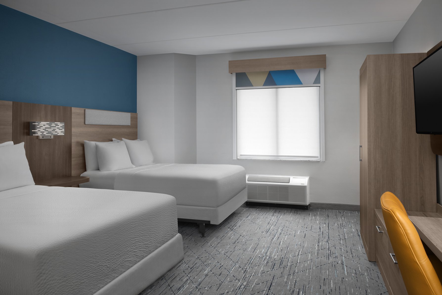 BWI Inn Room Type - 2 Queen Standard Communications Mobility Accessible Tub