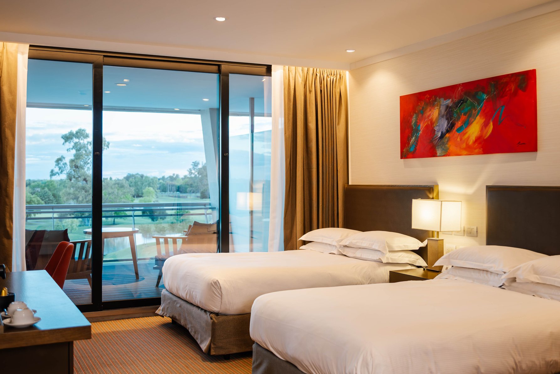 Hilton Pilar Room Type - PREMIUM 2 DBLS W TERRACE