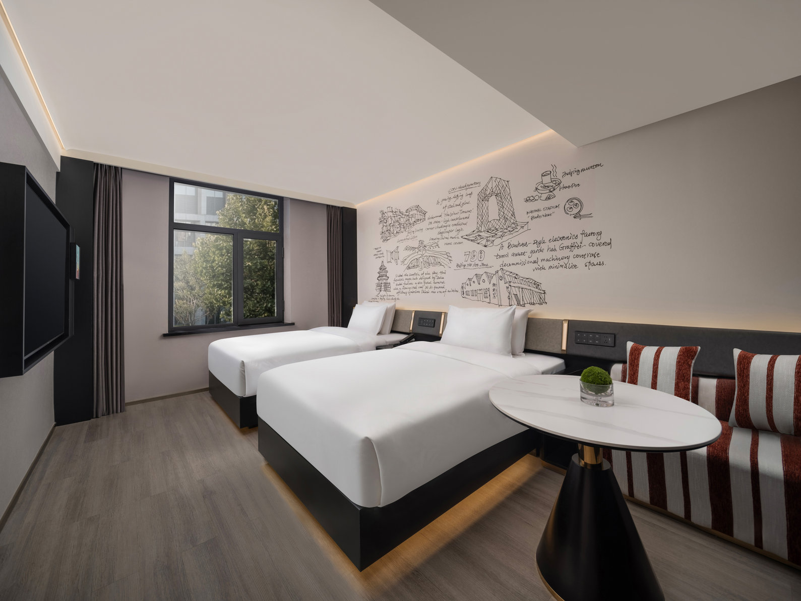 Garner Hotel BEIJING 798 ART DISTRICT by IHG Room Type - 2 Double Standard