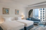 Club Partial Sea View, Club lounge access, Guest room, 2 Twin, High floor