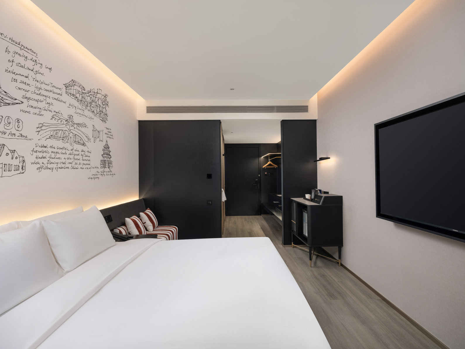 Garner Hotel BEIJING 798 ART DISTRICT by IHG Room Type - 1 King Standard Stocked Minibar Included