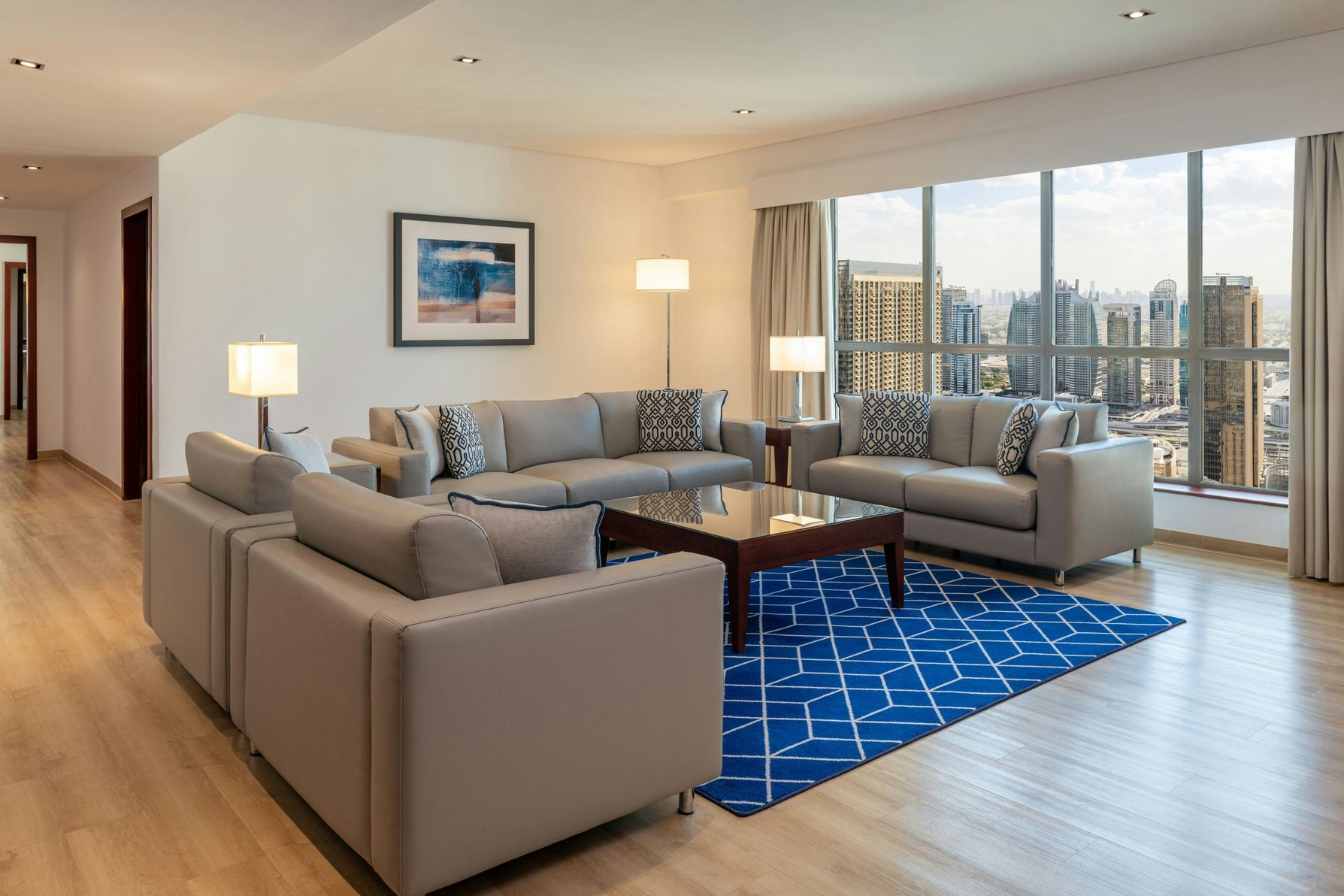 Sheraton The Walk Dubai Room Type - 4 Bedroom Suite, Bedroom 1: 1 King, Bedroom 2: 1 King, Bedroom 3: 1 King, Bedroom 4: 2 Twin Sheraton The Walk Dubai Room Type - 4 Bedroom Suite, Bedroom 1: 1 King, Bedroom 2: 1 King, Bedroom 3: 1 King, Bedroom 4: 2 Twin
