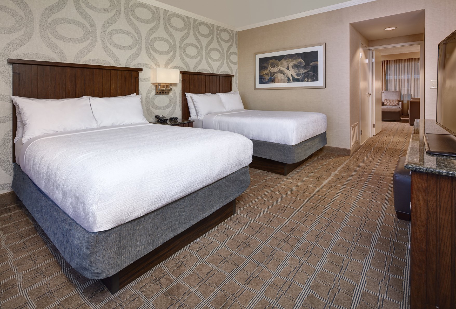 Embassy Suites by Hilton San Diego - La Jolla Room Type - 2 DBL STE ACC RI SHWR
