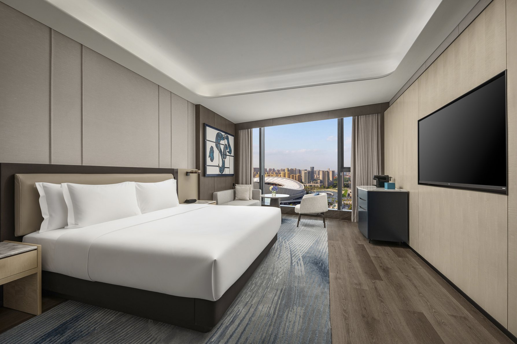 Crowne Plaza LINYI OLYMPIC SPORTS CENTRE by IHG Room Type - 1 King Premium Olympic Park View