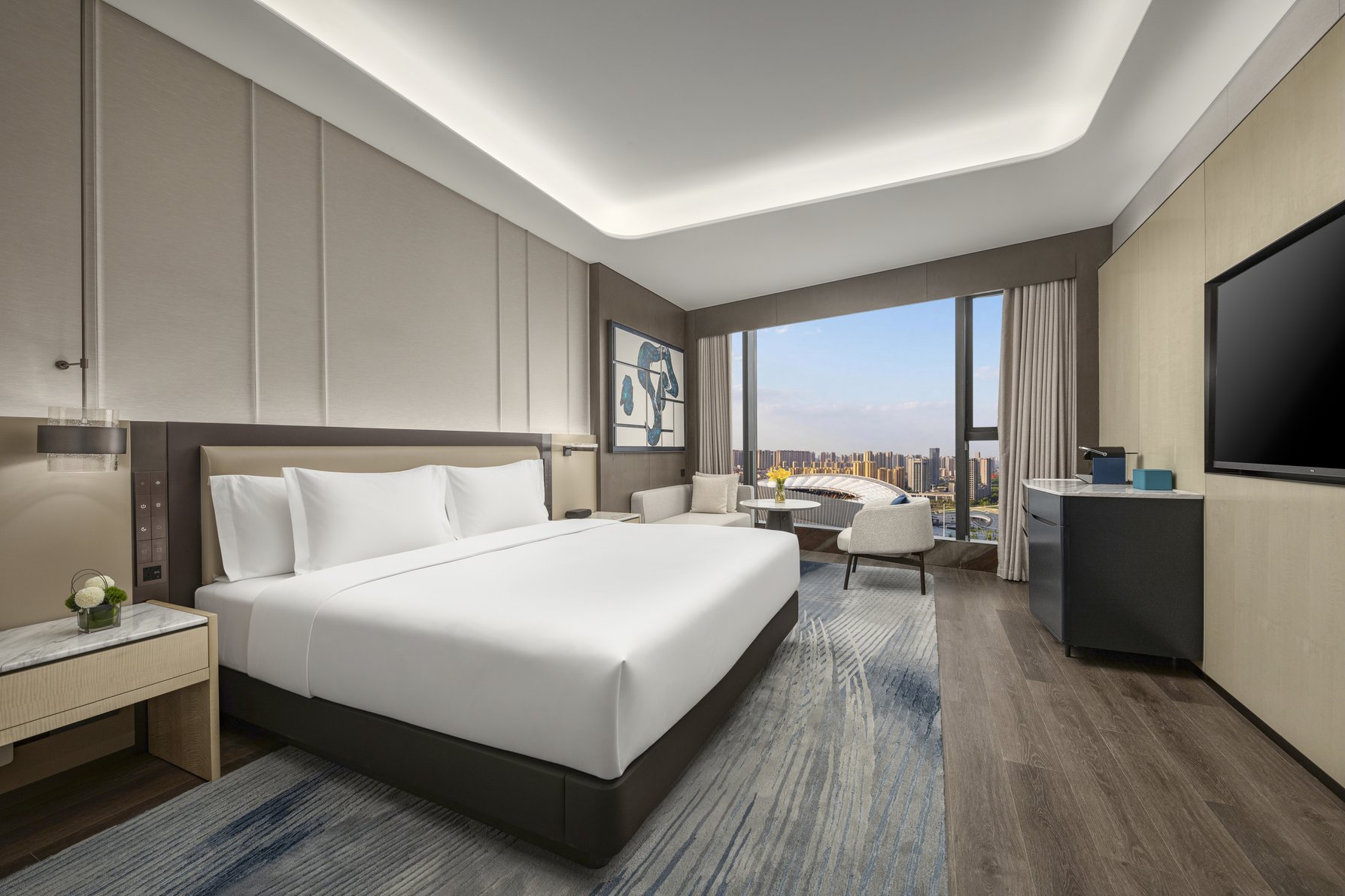 Crowne Plaza LINYI OLYMPIC SPORTS CENTRE by IHG Room Type - 1 King Standard Lounge Access