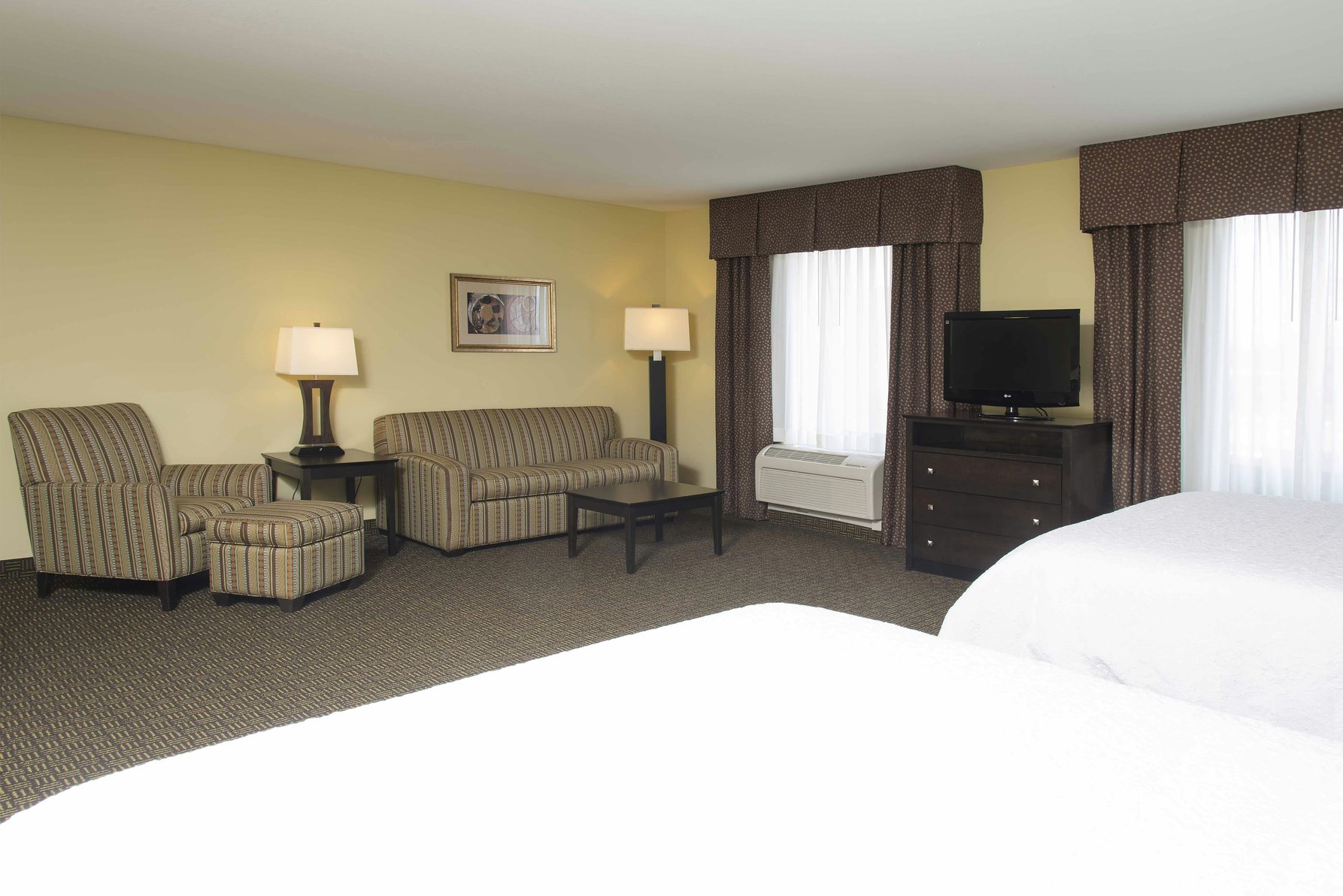 Hampton Inn & Suites by Hilton Danville Room Type - 2QNS 1 BDRM SUITE NOSMOK