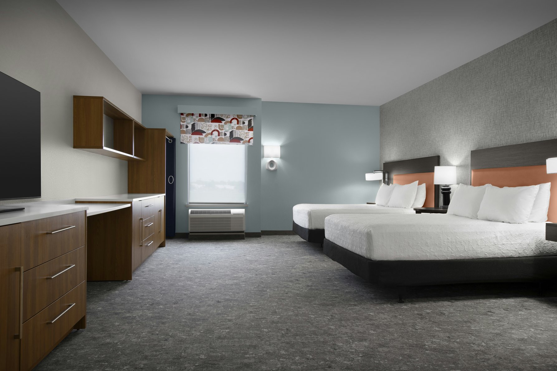 Home2 Suites by Hilton Phoenix Chandler Room Type - 2 QUEEN ACCESS TUB STUDIO