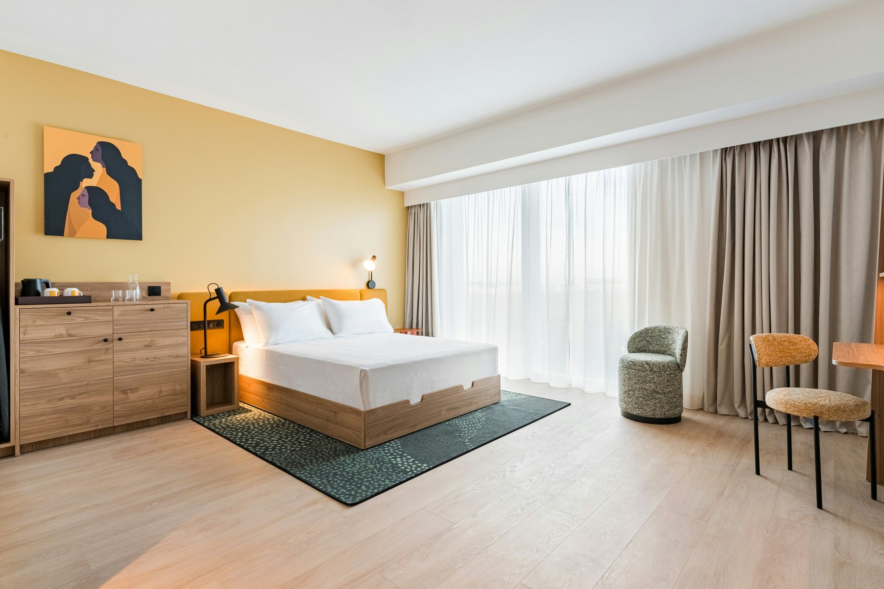 Hampton by Hilton Bordeaux Merignac Airport Room Type - QUEEN ACCESSIBLE ROOM