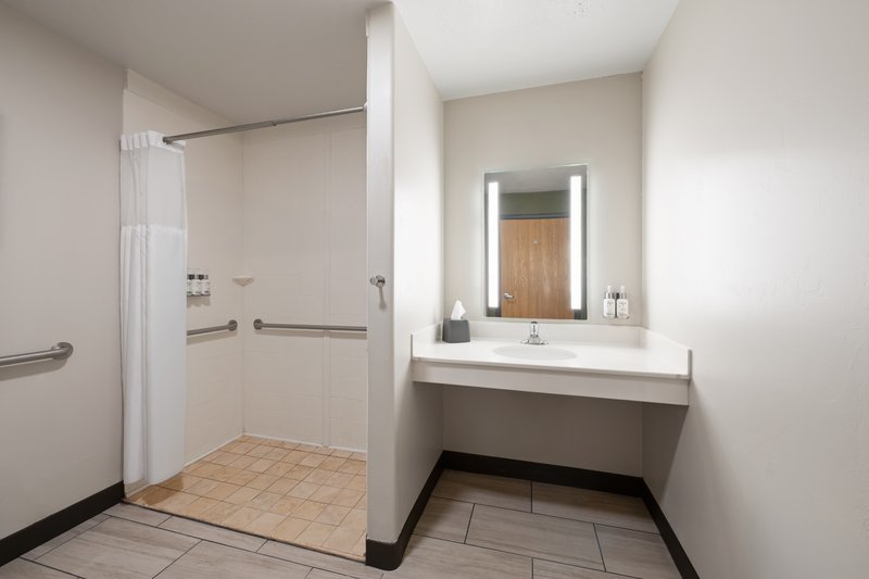 1 King Suite Communications Mobility Accessible Shower