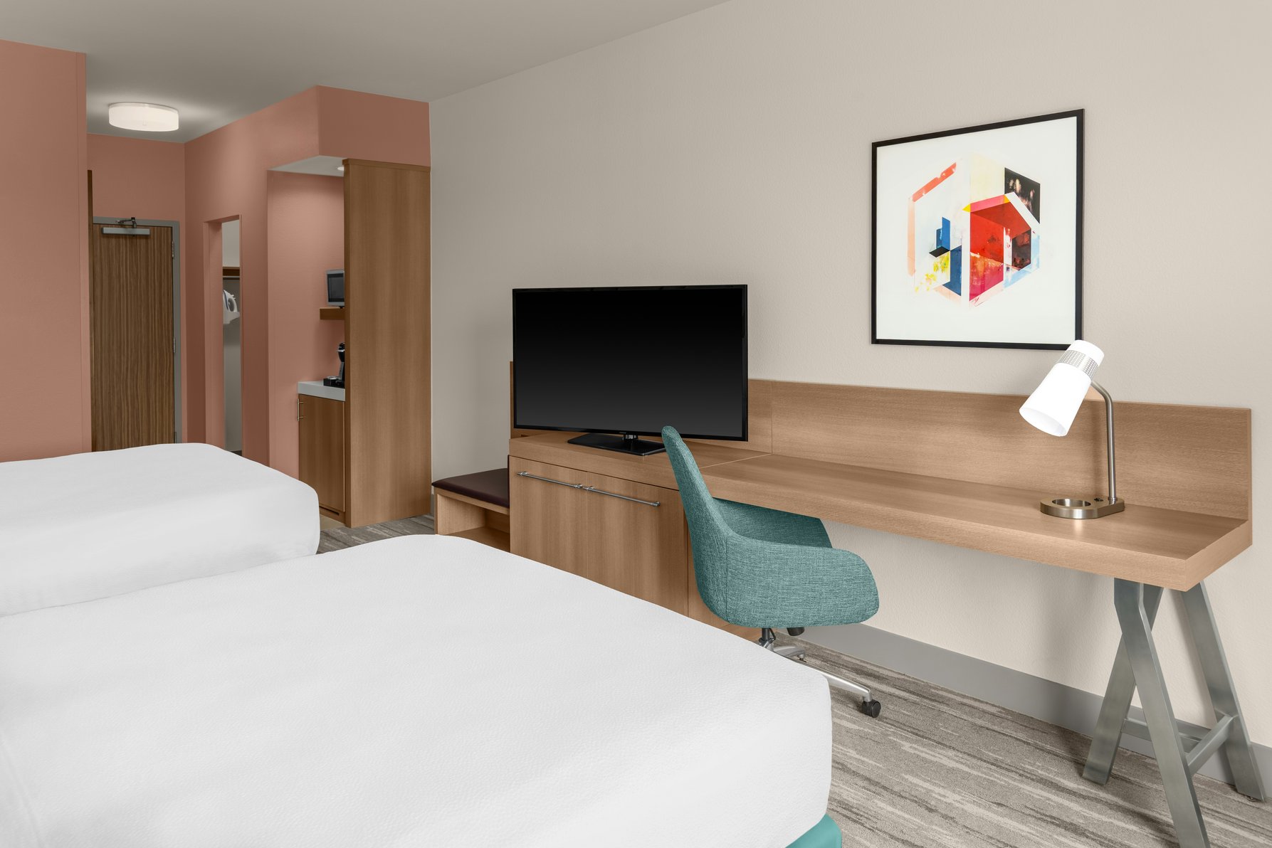 Hilton Garden Inn Topeka, KS Room Type - 2 QN HEARING ACCESSIBLE