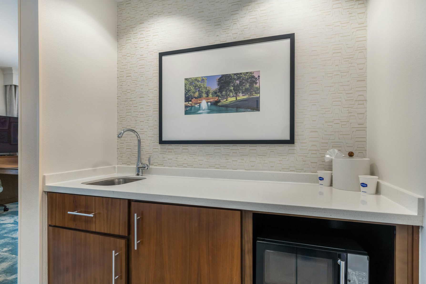 Hampton Inn & Suites by Hilton Dallas/Plano-East Room Type - 1KN STDO MIC FRIDG WTBR NS