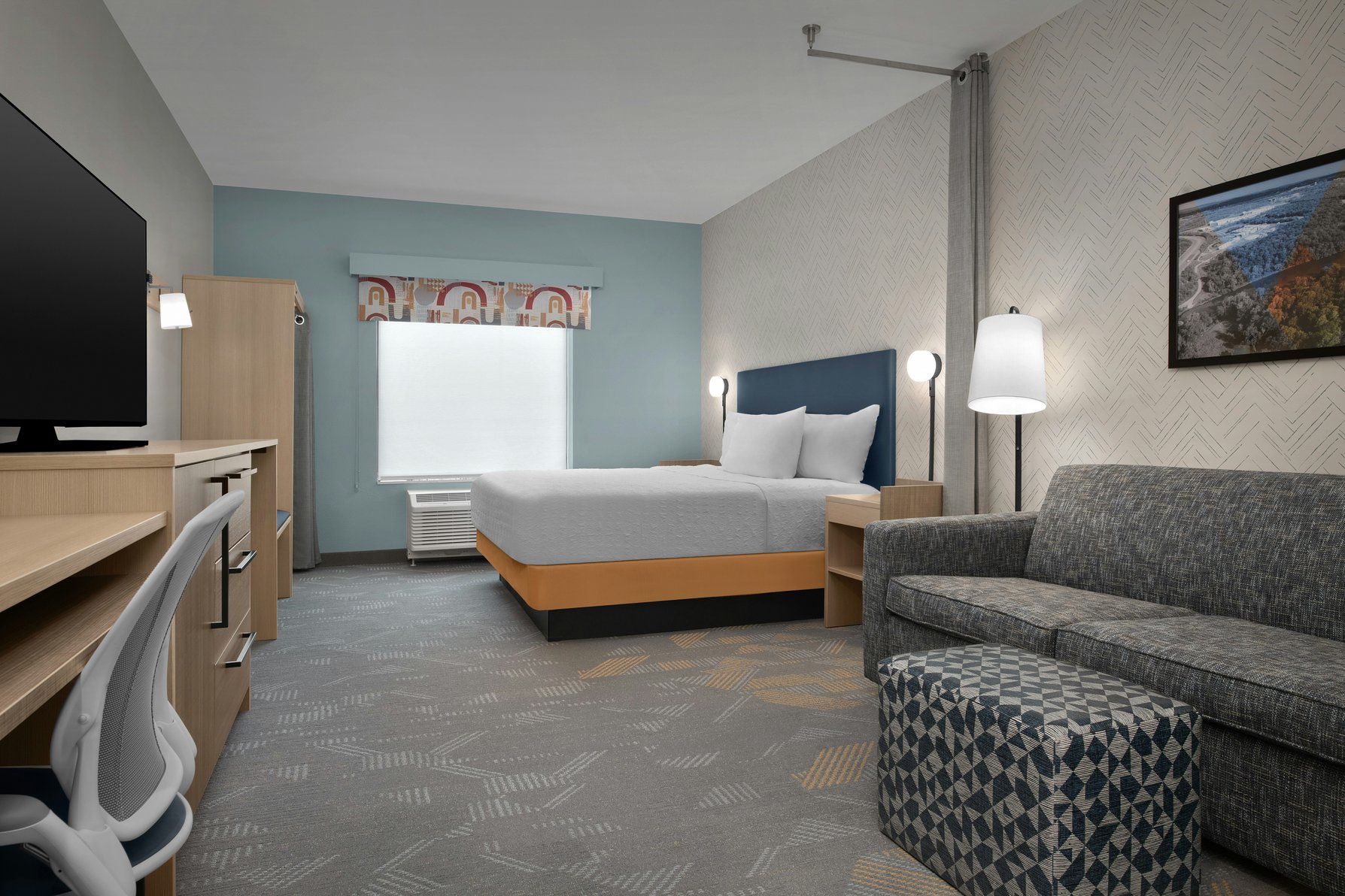 Home2 Suites by Hilton Ashburn, VA Room Type - 1KING HEARING ACC SUITE