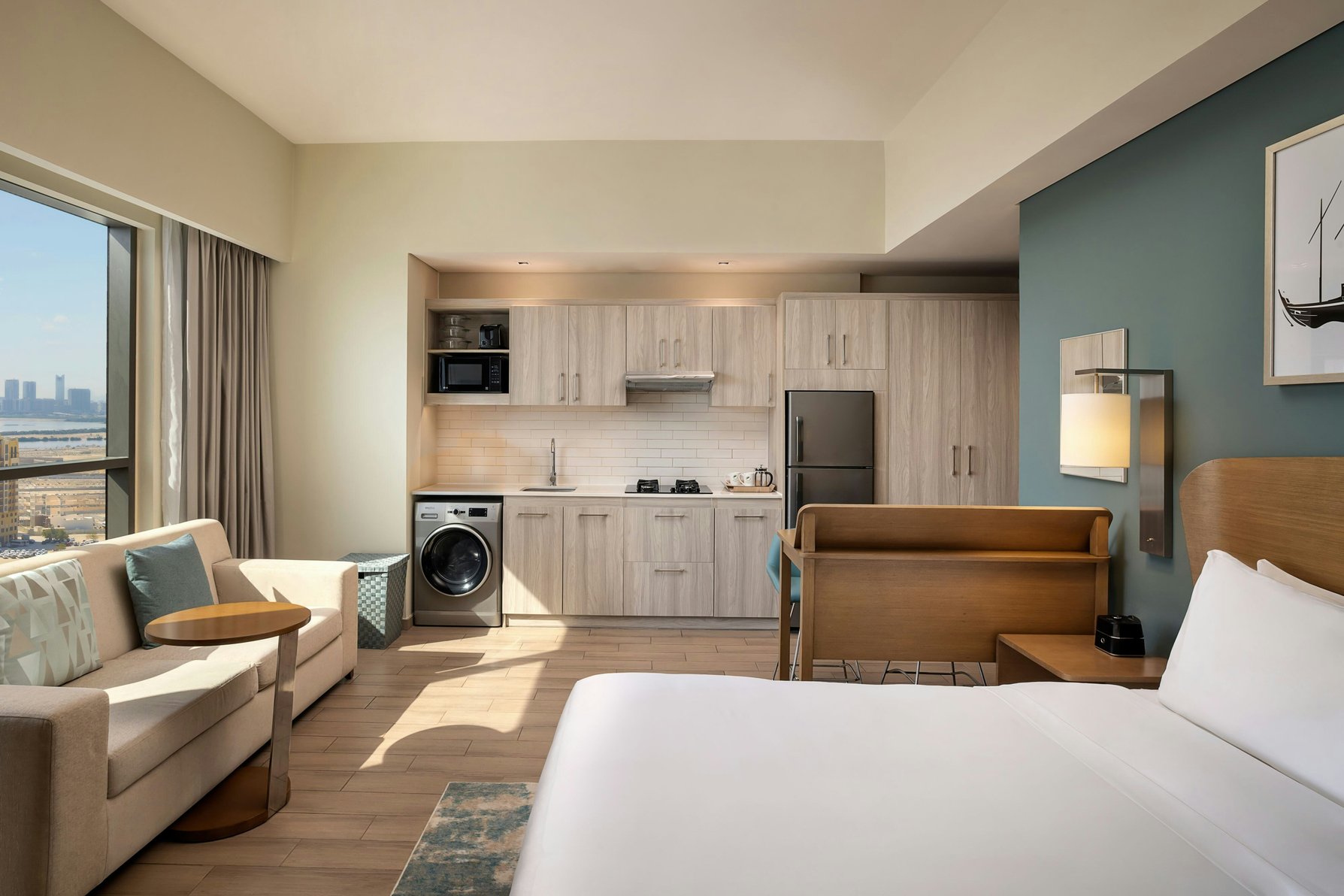 Element by Marriott Al Jaddaf, Dubai Room Type - Studio, 1 King, Harbor view