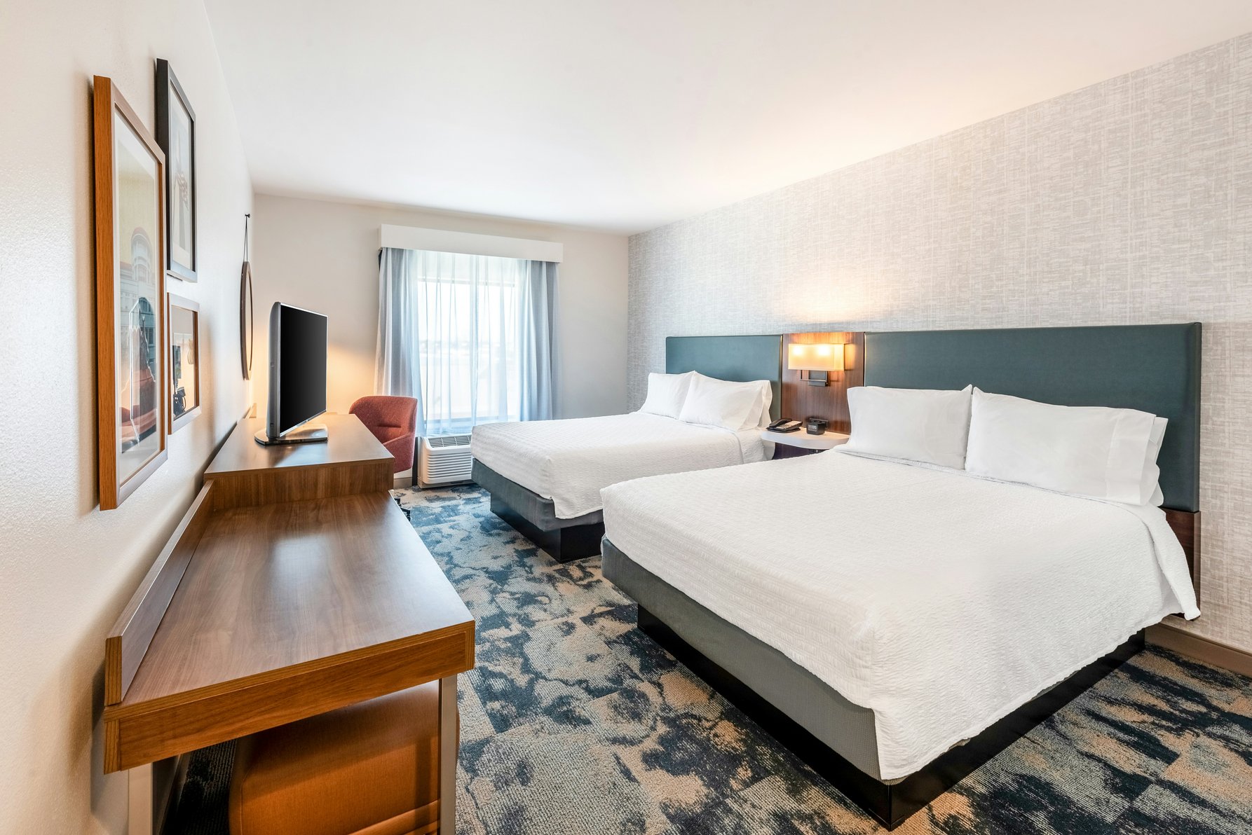 Hampton Inn & Suites Glenarden, MD/Washington DC Room Type - 2 QNS HEARING ACC NOSMOK