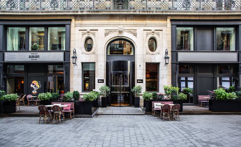 otre maison parisienne, avec la touche Indigo