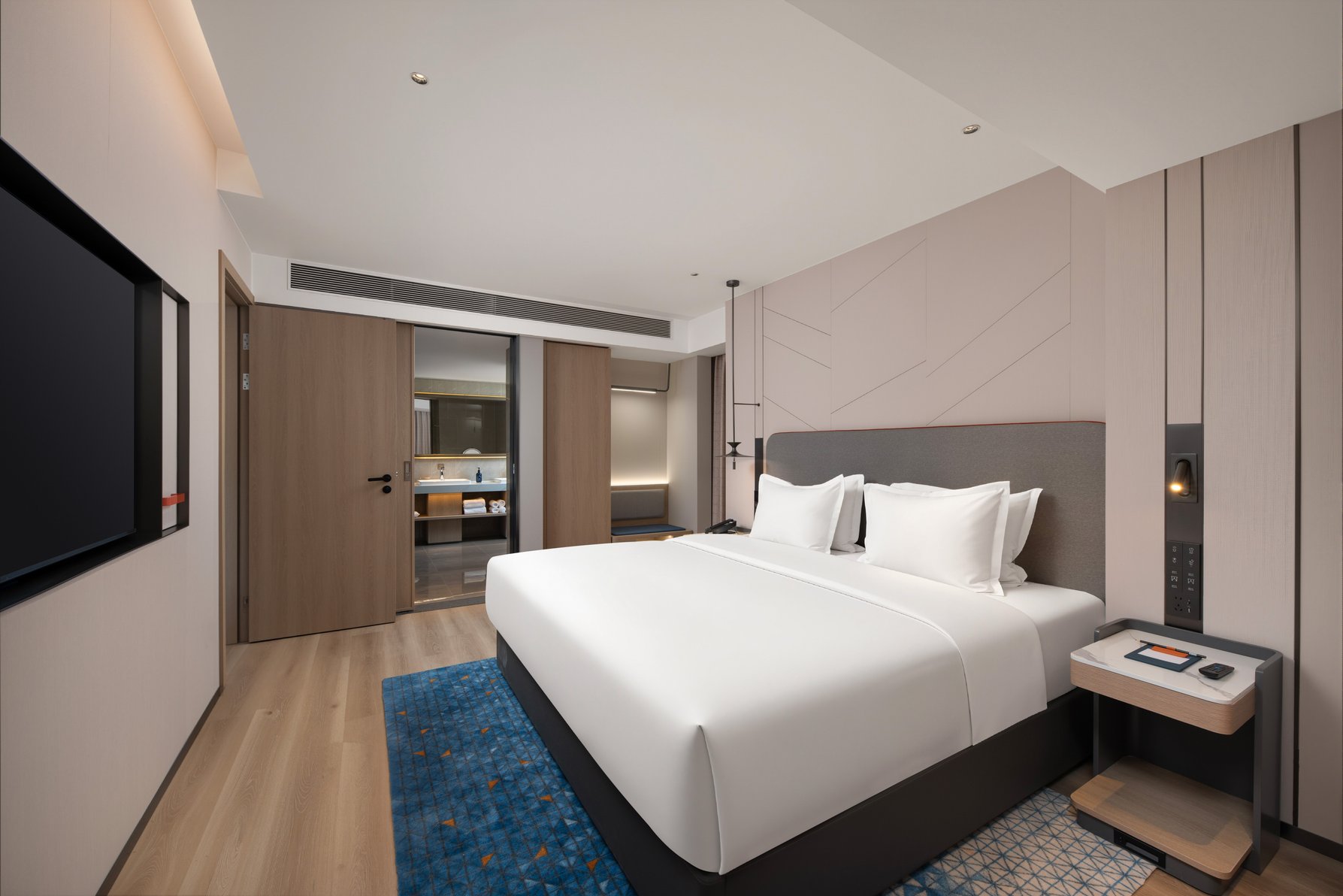 Holiday Inn Express ZHANGZHOU ZHANGPU by IHG Room Type - 1 King 1 Queen Standard