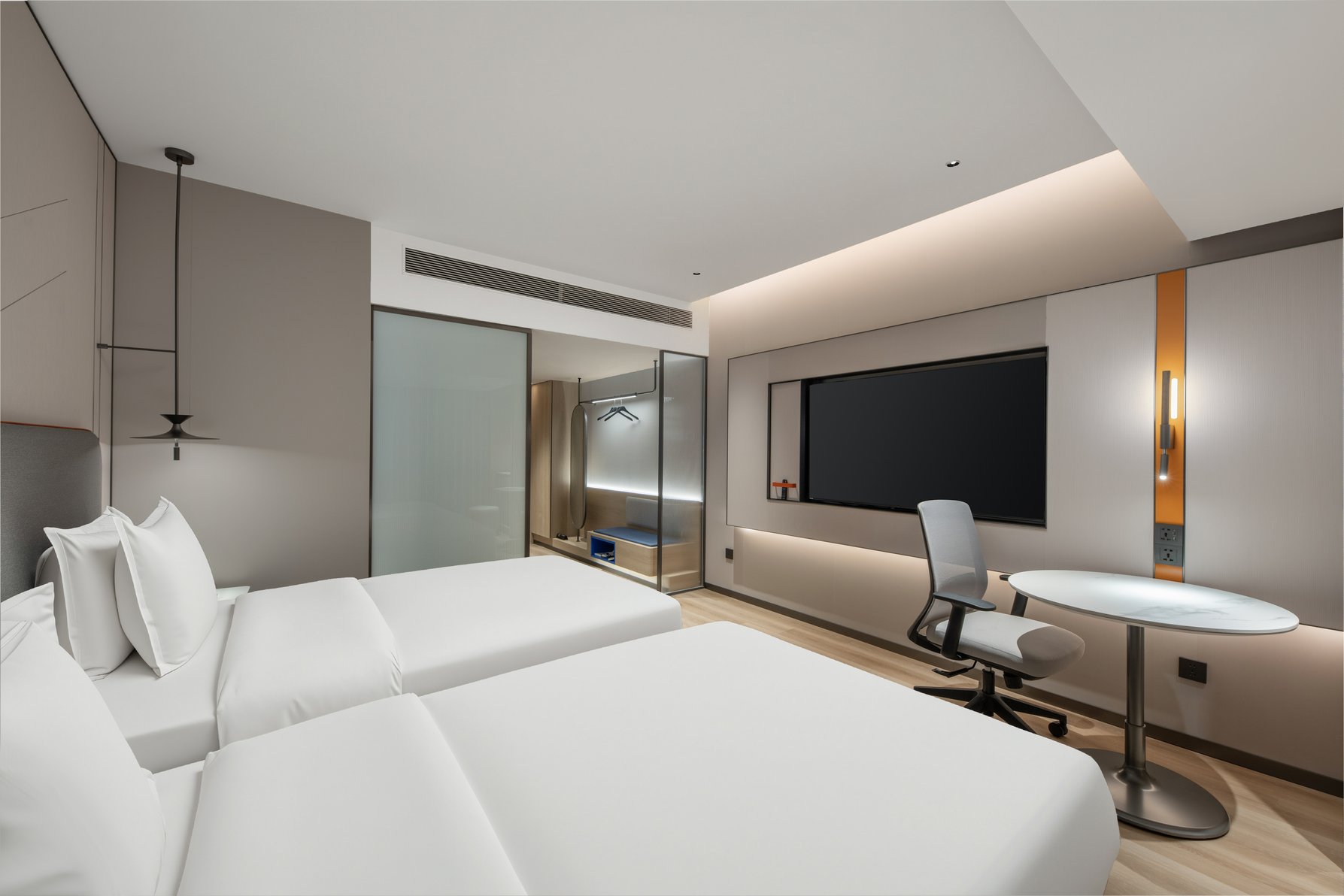 Holiday Inn Express ZHANGZHOU ZHANGPU by IHG Room Type - Hollywood Twin Standard