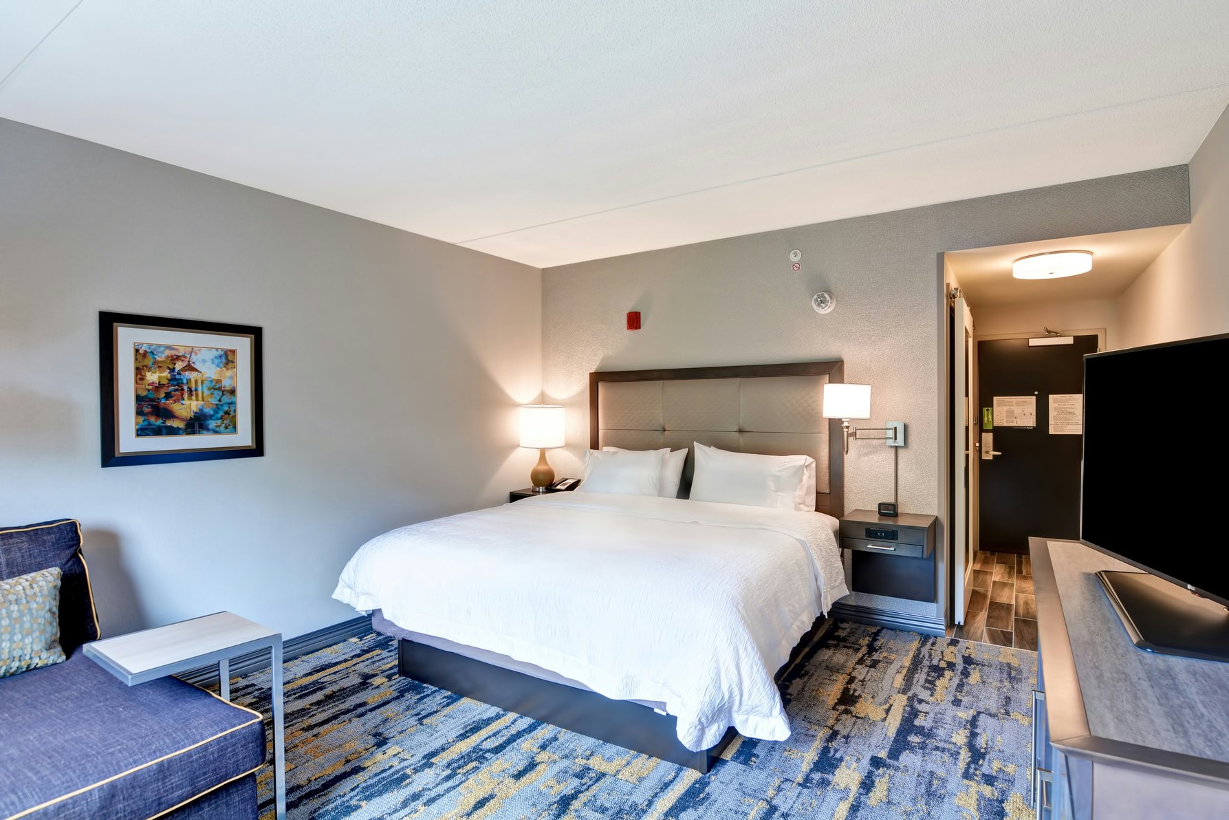 Hampton Inn by Hilton Atlanta Kennesaw Room Type - 1 KING WFRIDGE NS
