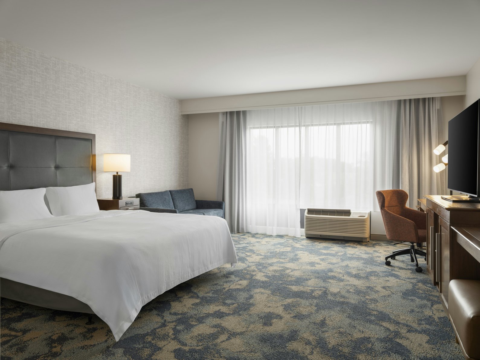 Hampton Inn & Suites by Hilton Braselton Room Type - 1KG VINE VW HEAR ACC NS